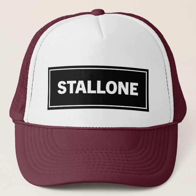 Stallone Trucker Hat  (Front)