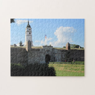 Stambol Gate is the main entrance to the citadel Jigsaw Puzzle