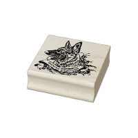 Stamp ANNO1900 German Shepherd's Dog (gray)