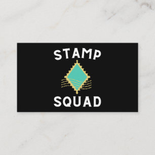 Stamp Collecting Stamp Collector And Philatelist 1 Business Card
