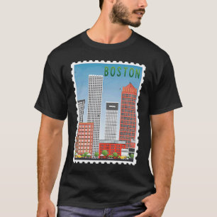 Stamp Collection Boston City Philatelist Philat T-Shirt