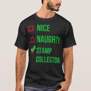 Stamp Collector Funny Pajama Christmas Gift _1 T-Shirt