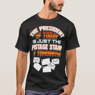 Stamp Collector Gift Philatelist Postage Stamp Col T-Shirt