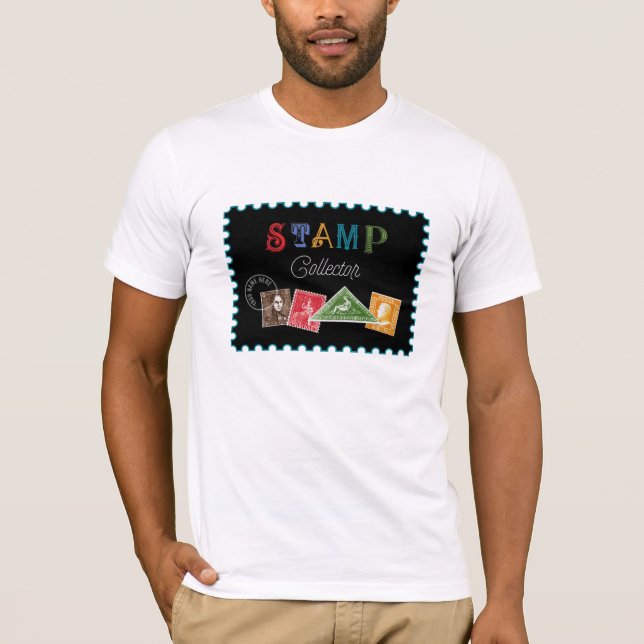 Stamp Collector T-Shirt (Front)