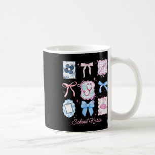 Stamp Coquette School Nurse Back To School Medical Coffee Mug