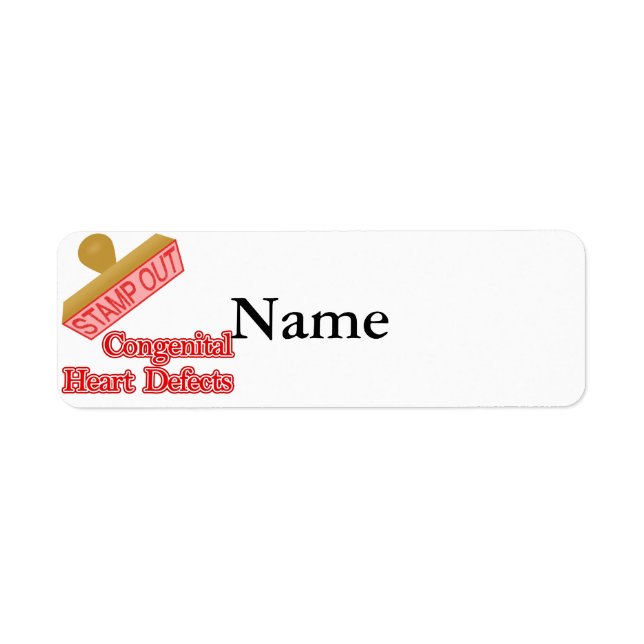 Stamp Out Congenital Heart Defects (Front)