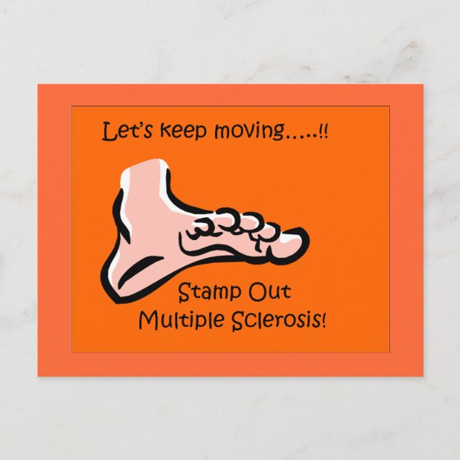 Stamp Out MS postcard (Front)