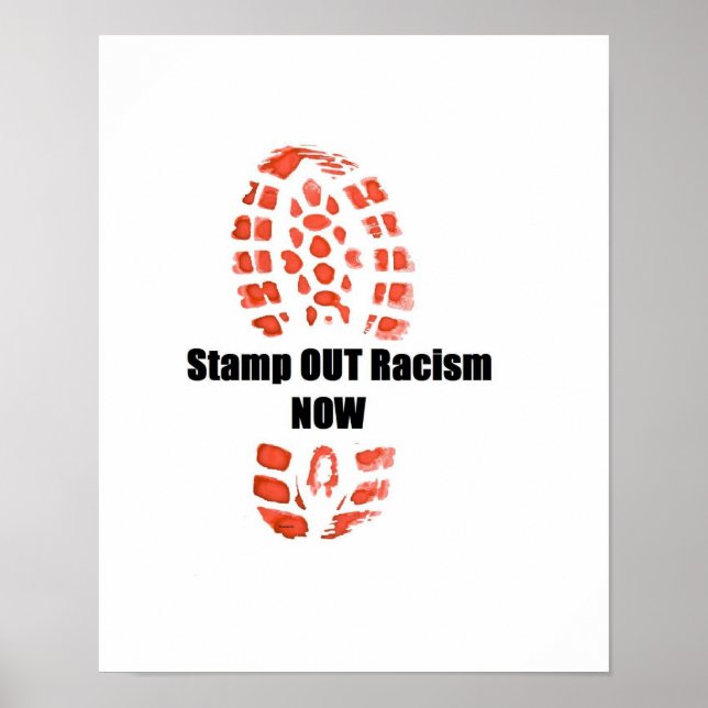 Stamp out Racism Poster (Front)