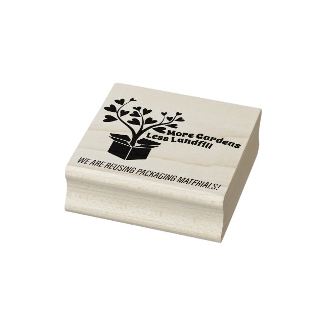 Stamp Reusing Packaging w/Tree in Box (Stamp)