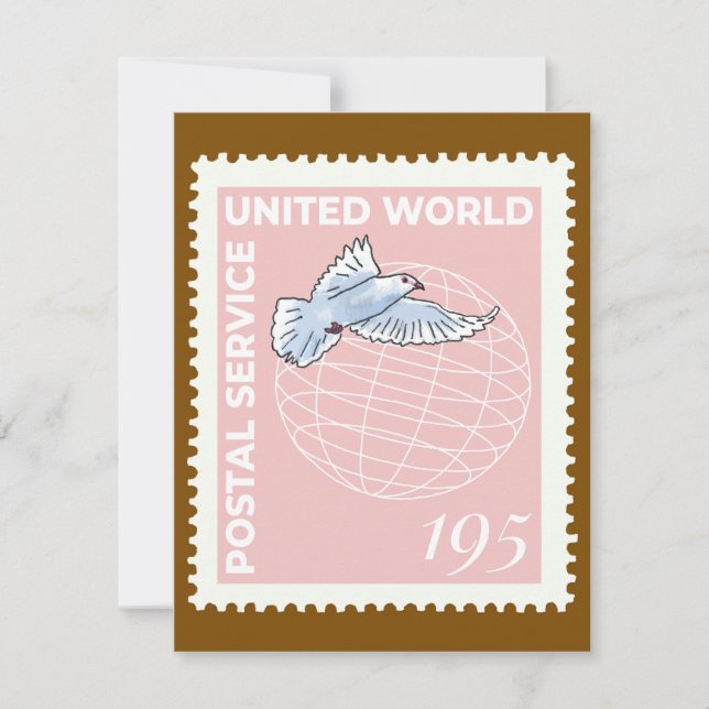 Stamp -  RSVP card (Front)