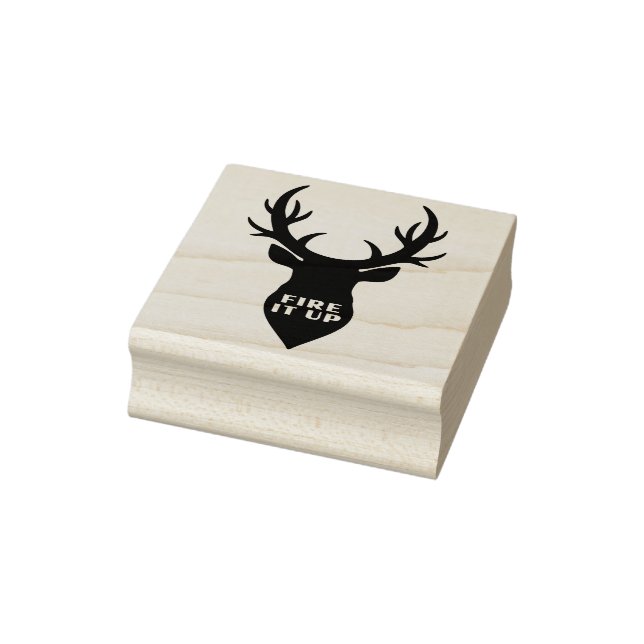 STAMP - Stag + Fire It Up Art stamp (Stamp)