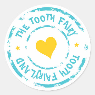 Stamp Sticker from “The Tooth fairy” “Tooth fairy