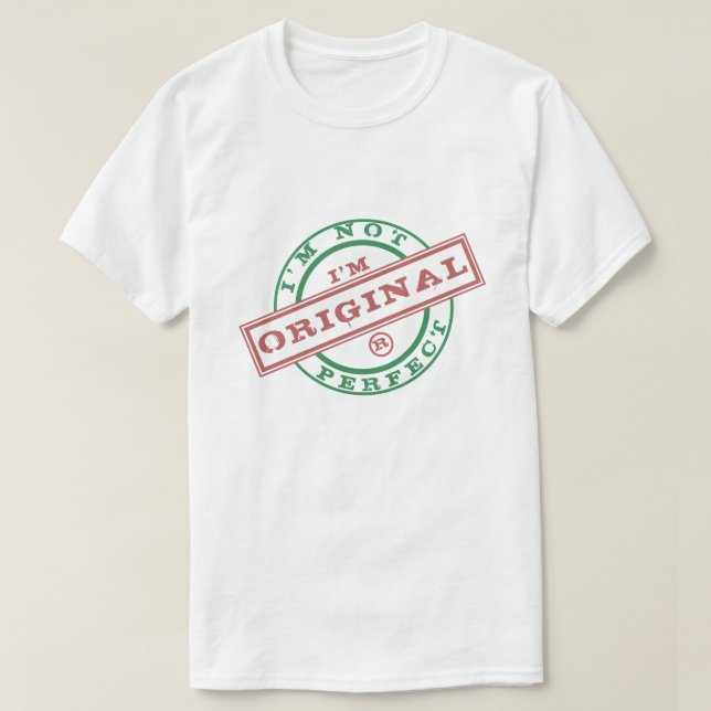 Stamp Text T-Shirt (Design Front)