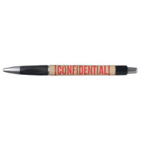 Stamped Confidential Pen