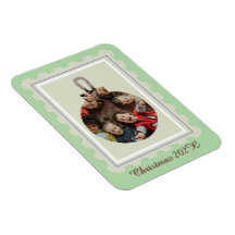 Stamps Christmas Ornament Custom Photo Holiday