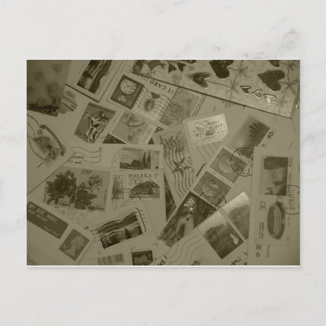 stamps postcard (Front)