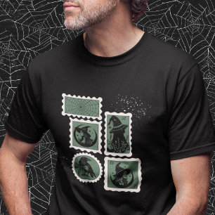 Stamps with Halloween Symbols  T-Shirt