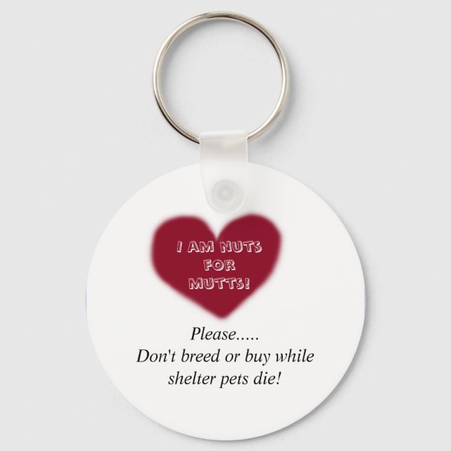Stan loves mutts like him! Keychain (Front)