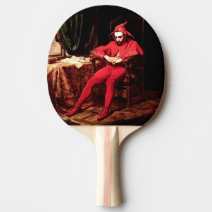 Stanczyk painting by Polish artist Jan Matejko Ping Pong Paddle