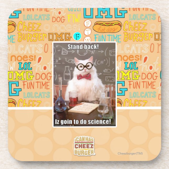 Stand back! coaster (Front)