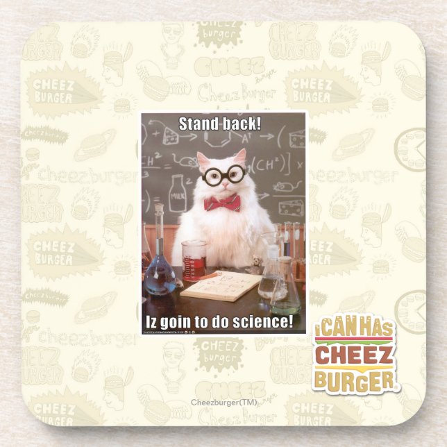 Stand back! coaster (Front)