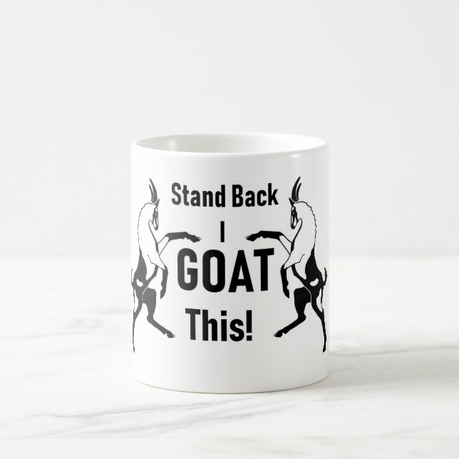 stand back i goat this coffee mug (Center)
