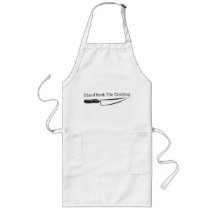 Stand Back, I'm Cooking Long Apron