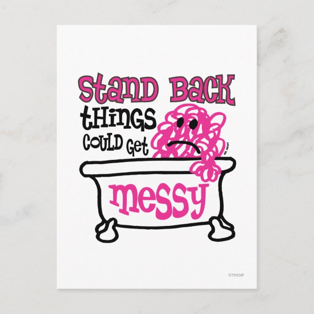 Stand Back Postcard (Front)