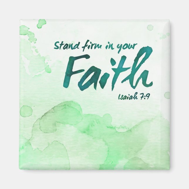Stand Firm in your Faith Magnet (Front)