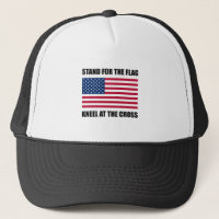 Stand For Flag Kneel At Cross