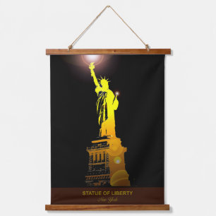 Stand for Freedom: The Statue of Liberty Hanging Tapestry