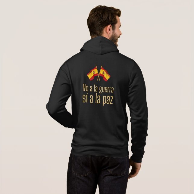 Stand for Peace Spain Hoodie (Back Full)