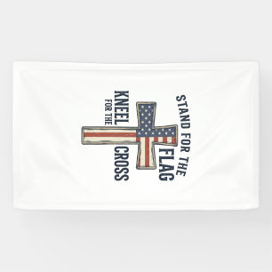 Stand for the Flag Patriotic Cross Design_1 Banner