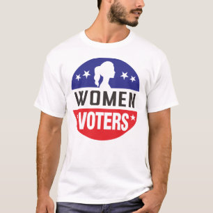 Stand for Women's Rights: Rise & Vote T-Shirt