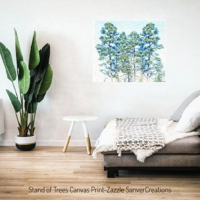 Stand Of Trees Canvas Print (Creator Uploaded)