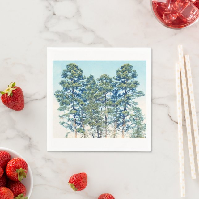Stand Of Trees  Napkin (Insitu)