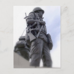 stand on guard for thee postcard