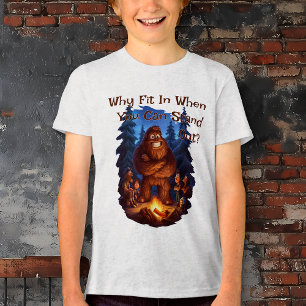 Stand Out Sasquatch Kids Tri-Blend Shirt