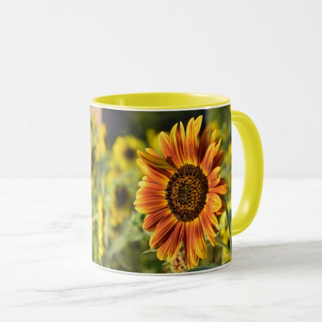 STAND OUT SUNFLOWER! MUG (Front Right)