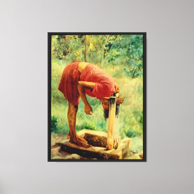 Stand Pipe Canvas Print (Front)