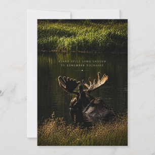 Stand Still Thank You Card