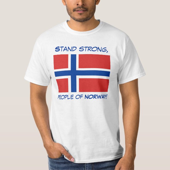 Stand Strong Norway t-shirt (Front)
