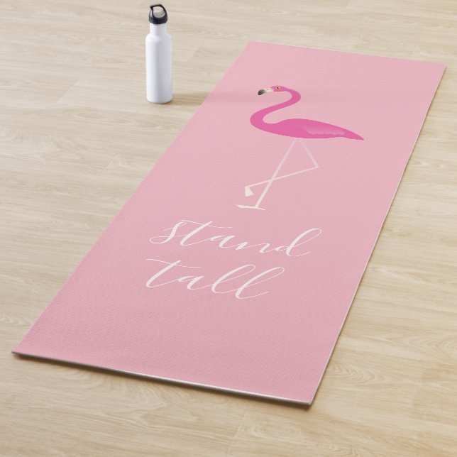Stand Tall Flamingo Reversible Yoga Mat (In Situ)