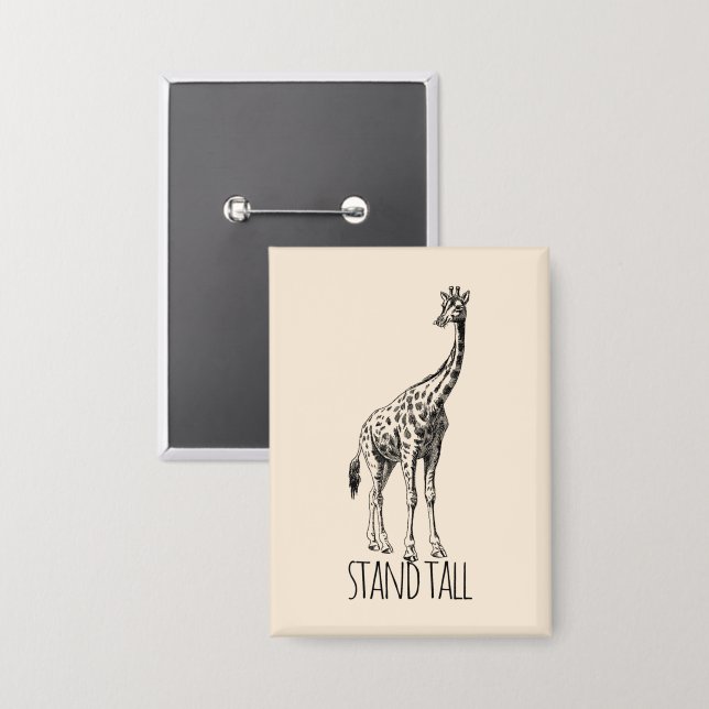 Stand Tall Graceful Giraffe (Front/Back)