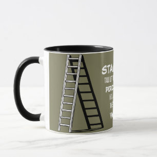 Stand Tall Stoic Quote Coffee Mug