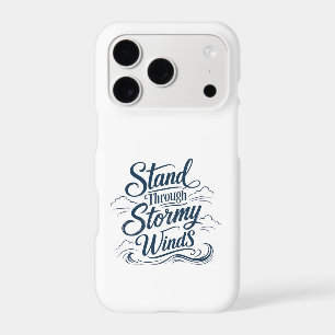 Stand Through Stormy Winds Nautical iPhone 17 Pro