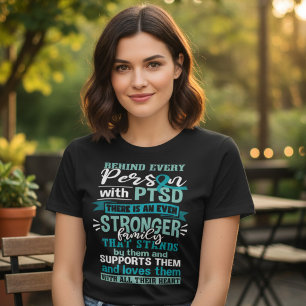 Stand together with someone living with PTSD throu Tri-Blend Shirt