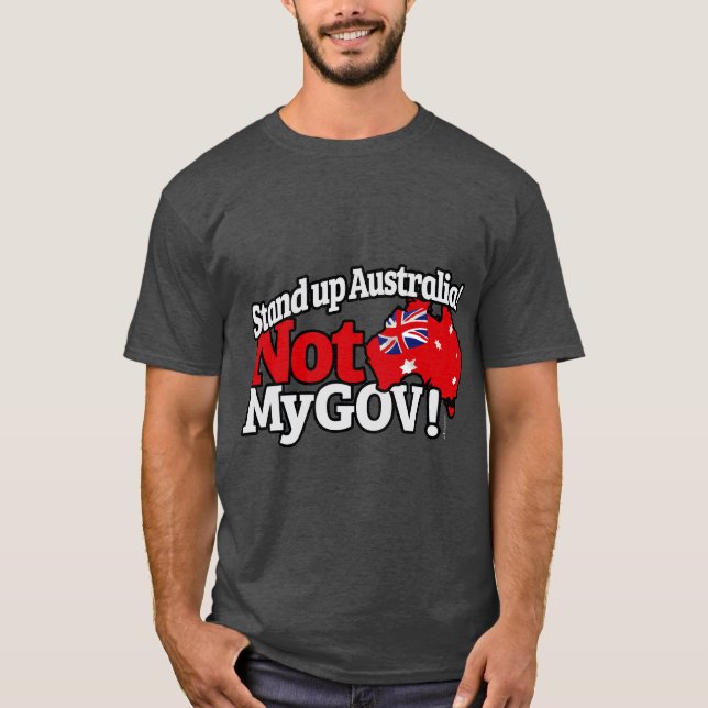 Stand up Australia! T-Shirt (Front)