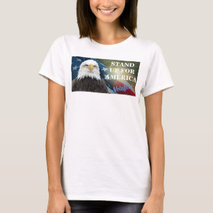 STAND UP FOR AMERICA #VoteBlue T-Shirt