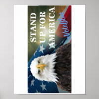 STAND UP FOR AMERICA  #VoteBlue T-Shirt